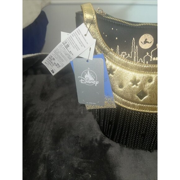 Disney Parks Danielle Nicole Aladdin 30th Anniversary Purse Bucket Bag Jasmine - Picture 2 of 12